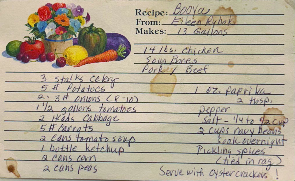 Booya recipe