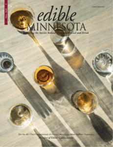 Fall 2025 Cover of Edible Minnesota Magazin